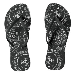 Isla De La Muerte - Skull Bandanna Print Jandals