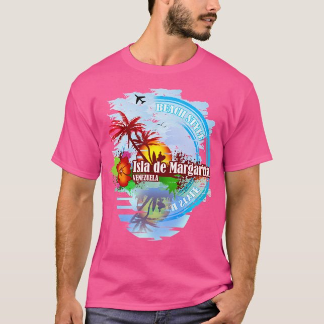 Isla De Margarita Venezuela T-Shirt (Front)