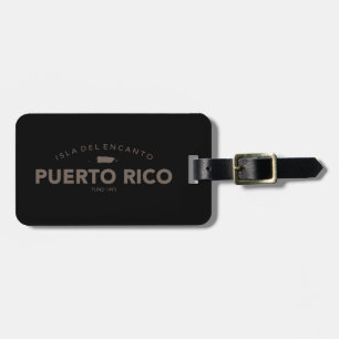 Isla del Encanto, Puerto Rico Luggage Tag