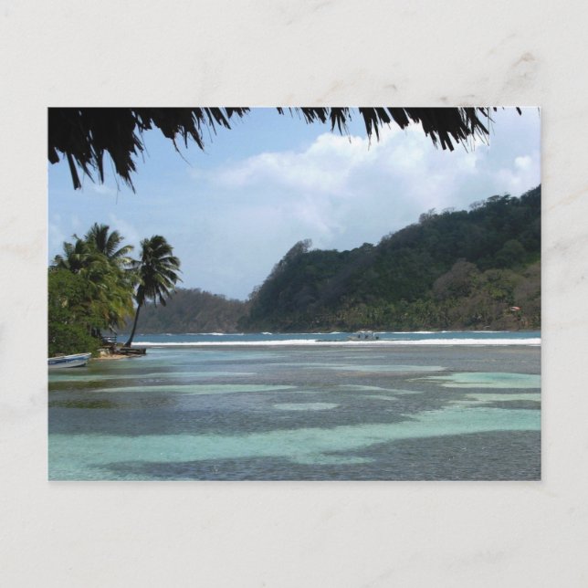 Isla Grande, Panama Postcard (Front)