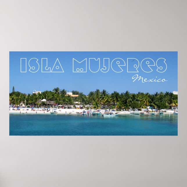 Isla Mujeres, Mexico Poster (Front)