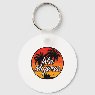 Isla Mujeres Vacation Travel Souvenir Gift Key Ring