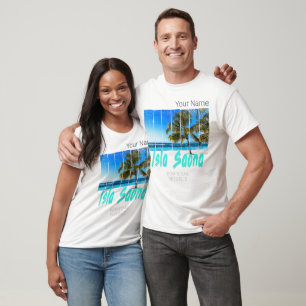 Isla Saona Dominican Republic Beach Vintage Design T-Shirt