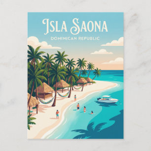 Isla Saona Dominican Republic Postcard