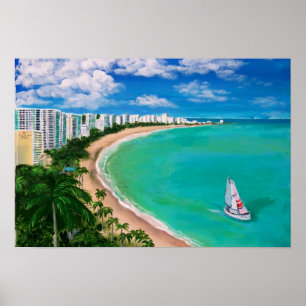 Isla Verde - Puerto Rico Poster