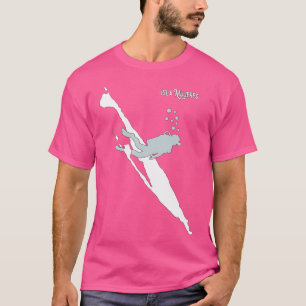 Isla Vibes Isla Mujeres Mexico Diving Diver T-Shirt