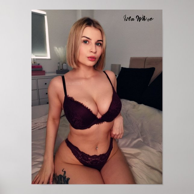Isla White Poster (Front)