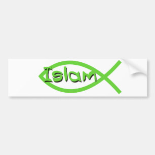 Islam Fish Bumper Sticker