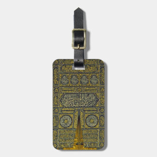 Islam Islamic Muslim Arabic Calligraphy Hajj Kaaba Luggage Tag
