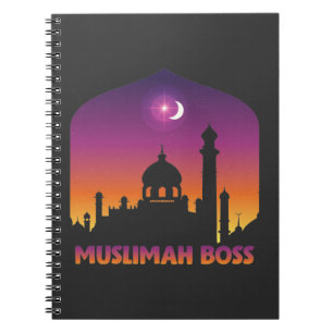 Islam Muslimah Boss Religious Arabic Muslim Notebook