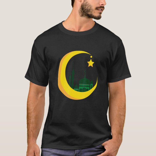 Islam Symbol Cool Islamic Muslim Sign 4 T-Shirt (Front)