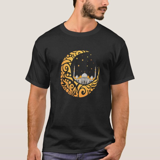 Islam Symbol Cool Islamic Muslim Sign 5 T-Shirt (Front)
