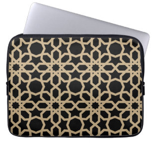 Islamic Arabic Geometric Pattern Design Abstract  Laptop Sleeve