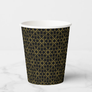 Islamic Arabic Geometric Pattern Design Vintage   Paper Cups