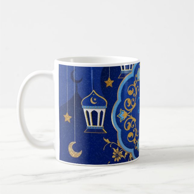 Islamic art inspired Ramadan mug (Left)