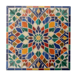 Islamic Art Moroccan Mosaic Colourful Home Decor Tile