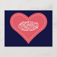 Islamic Bismillah love heart  Muslim calligraphy