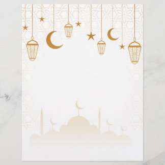 Islamic decorative background Letterhead