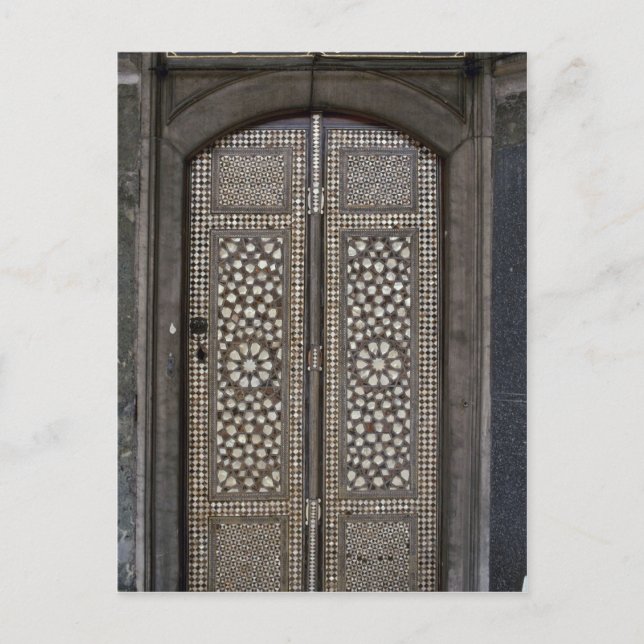 Islamic Doors Postcard (Front)