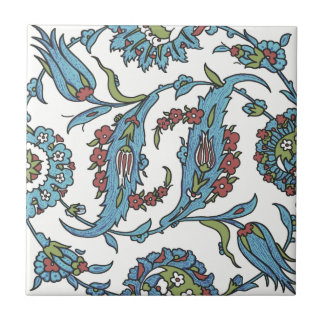 Islamic Floral Ceramic Tile #1