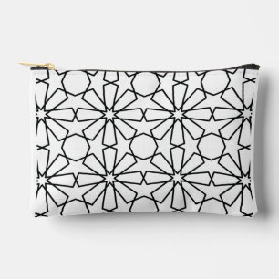 Islamic Geometric Pattern Arabic Design Accessory Pouch
