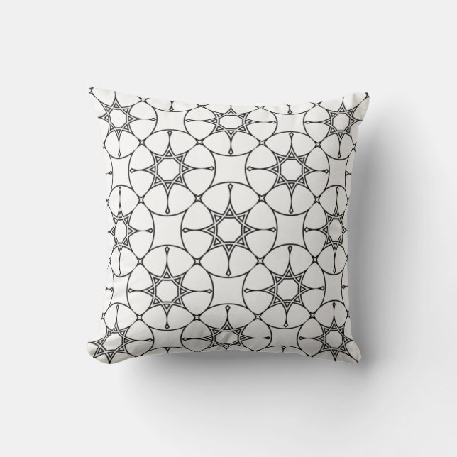 Islamic Geometric Pattern  Arabic Design Cute   Cushion (Front)