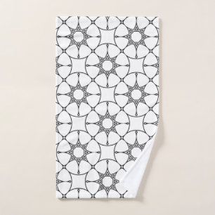 Islamic Geometric Pattern Arabic Design Cute Hand Towel