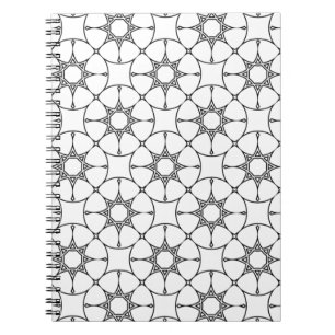 Islamic Geometric Pattern  Arabic Design Cute  Notebook