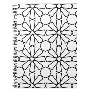 Islamic Geometric Pattern  Arabic Design   Notebook