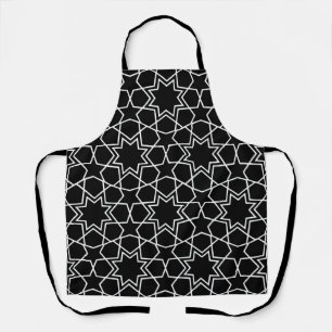 Islamic Geometric Pattern Design Arabic Abstract   Apron