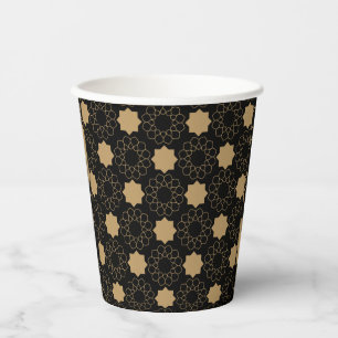 Islamic Geometric Pattern Design Turkish Paper Cups