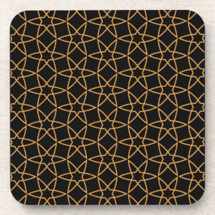 Islamic Geometric Pattern Designs Coaster