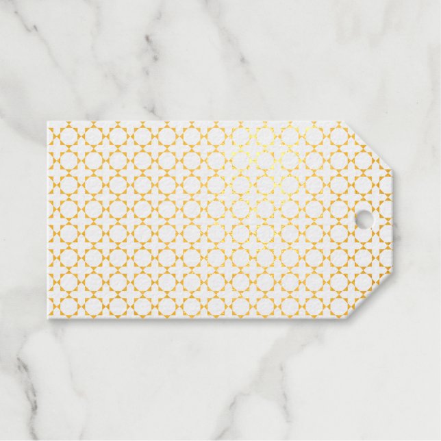  Islamic geometric pattern  Gift Tags (Front (Horizontal))