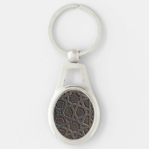 Islamic Geometric Pattern Key Ring