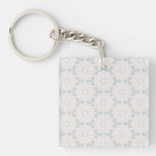 Islamic Geometric Pattern Key Ring