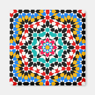 Islamic geometric pattern magnet