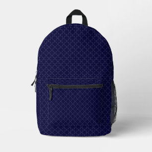Islamic geometric pattern Printed Backpack