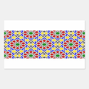 Islamic geometric pattern sticker