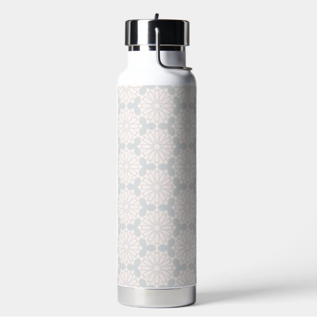 Islamic Geometric Pattern Water Bottle (Left)