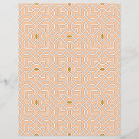 Islamic geometric patterns Paper Sheet