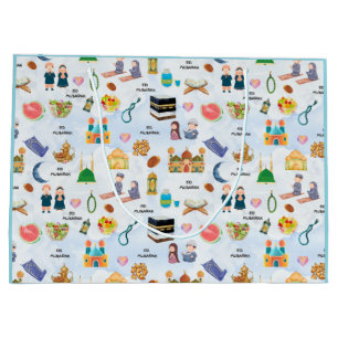 Islamic Gift Bags   Eid Mubarak Muslim Boy Present