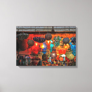 Islamic lanterns canvas print