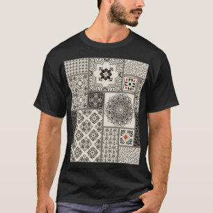Islamic Majolica Pottery Tile Pattern T-Shirt