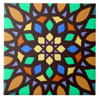 islamic mosaic geometric pattern tile