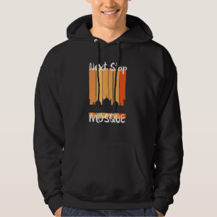 Islamic Muslim   Mosque Masjid Retro Graphics Hoodie