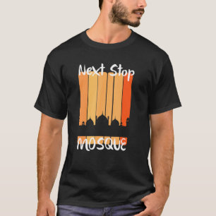 Islamic Muslim Mosque Masjid Retro Graphics T-Shirt