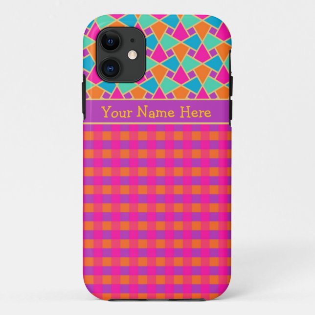 Islamic Pattern and Checks: iPhone 5 Xtreme Case (Back)