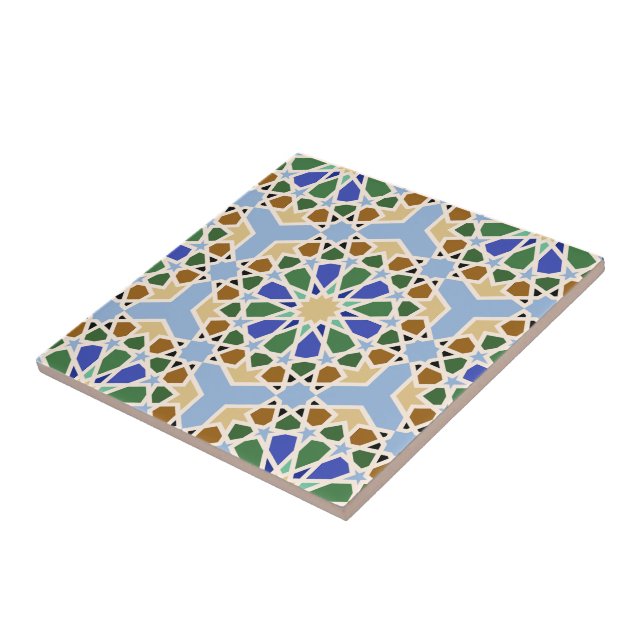 Islamic Pattern Background Tile (Side)