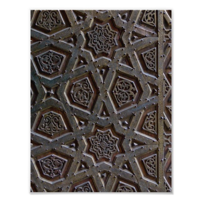 Islamic Pattern Photo Print (Front)
