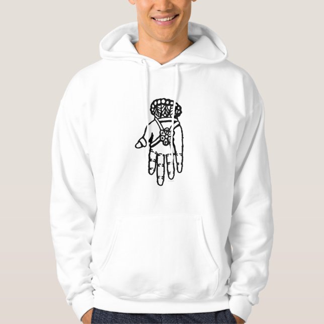 Islamic Symbol: Hamsa Hoodie (Front)